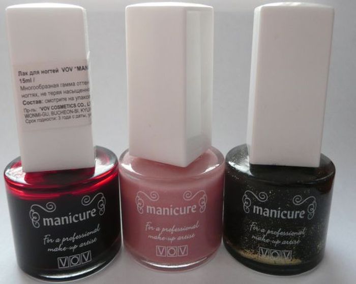 Лак для ногтей, Manicure