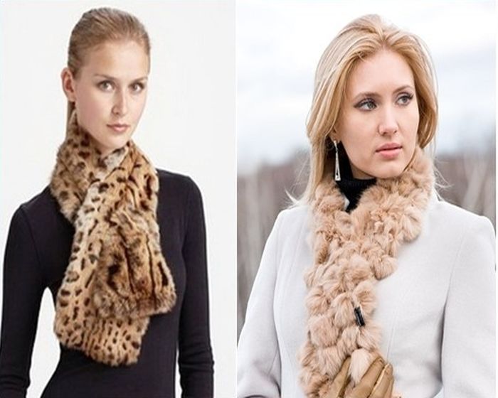 Модные женские шарфы,  осень - зима 2013-2014
