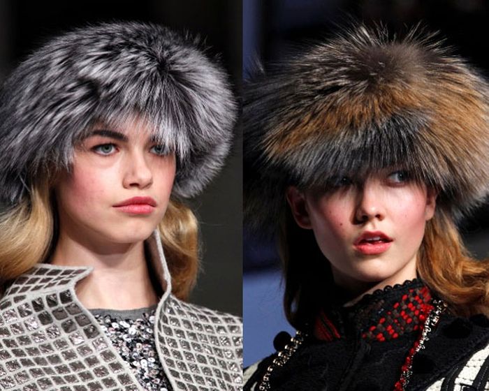 Стильные шапки зимние, привлекательная мода